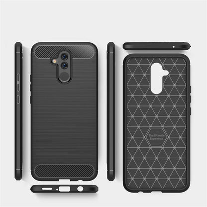 TPU Case für Huawei Mate 20 LITE Carbon Skin Brushed