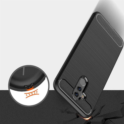 TPU Case für Huawei Mate 20 LITE Carbon Skin Brushed