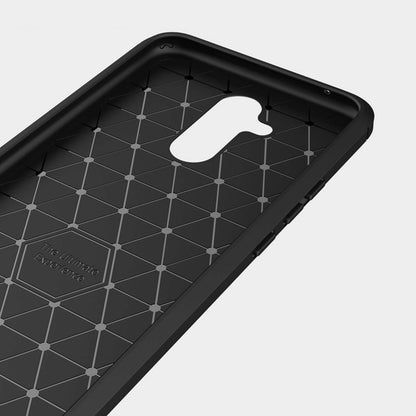 TPU Case für Huawei Mate 20 LITE Carbon Skin Brushed