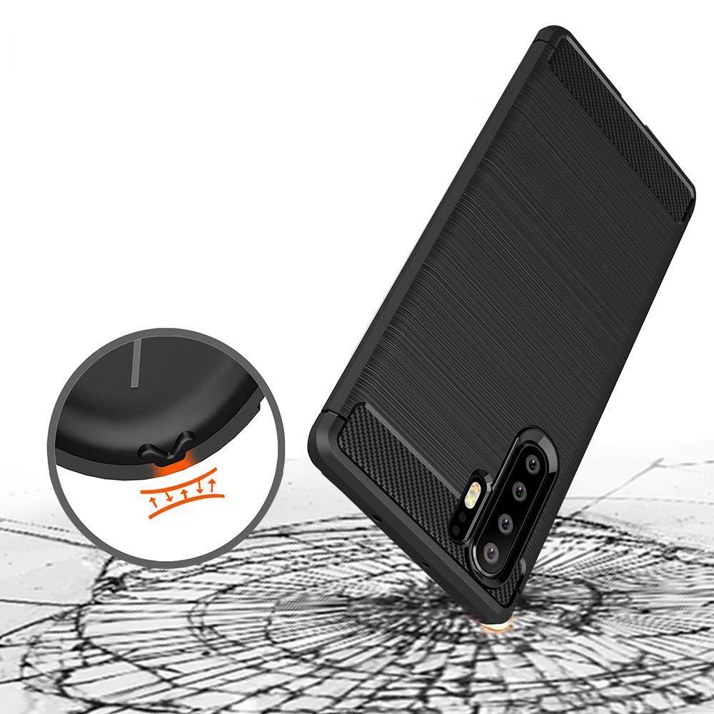 TPU Case für Huawei P30 PRO Carbon Skin Brushed Hülle