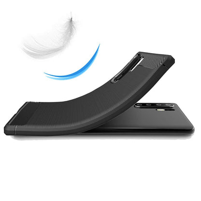 TPU Case für Huawei P30 PRO Carbon Skin Brushed Hülle