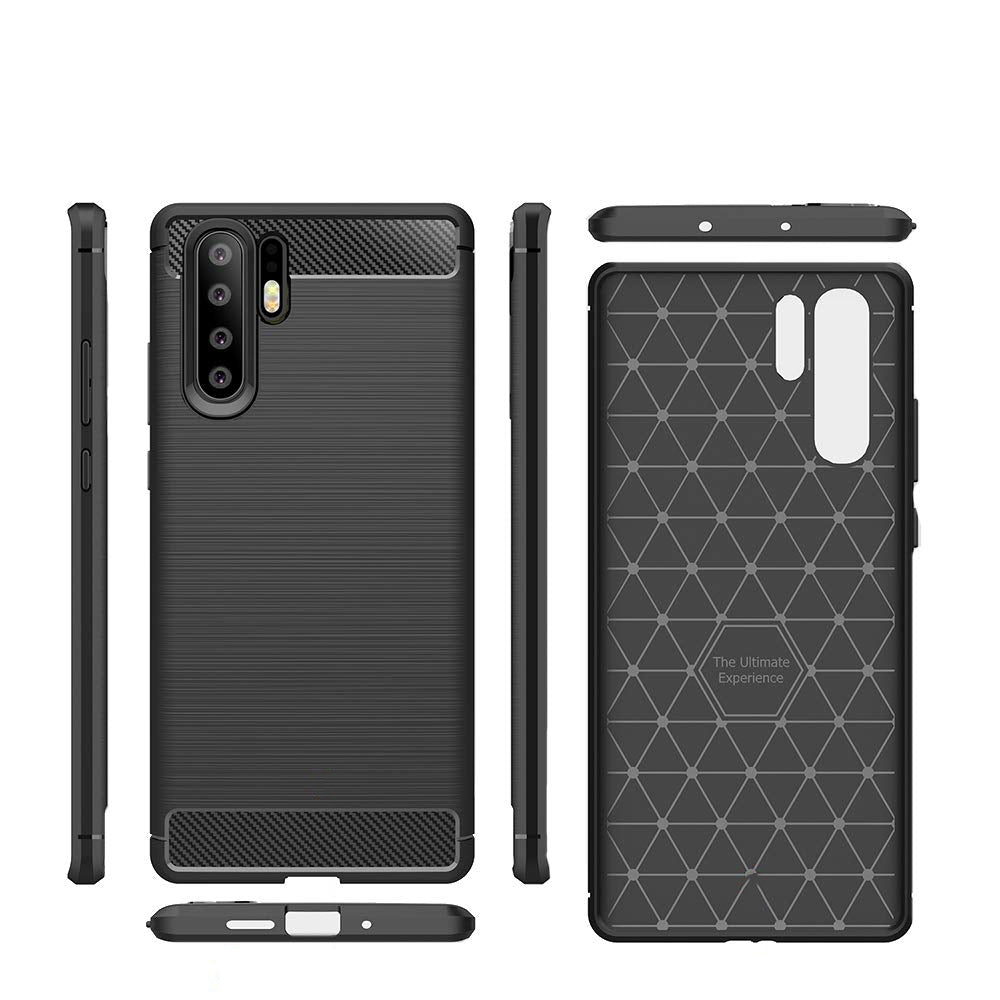 TPU Case für Huawei P30 PRO Carbon Skin Brushed Hülle