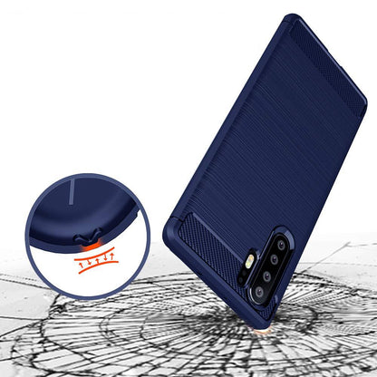 TPU Case für Huawei P30 PRO Carbon Skin Brushed Hülle
