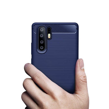 TPU Case für Huawei P30 PRO Carbon Skin Brushed Hülle