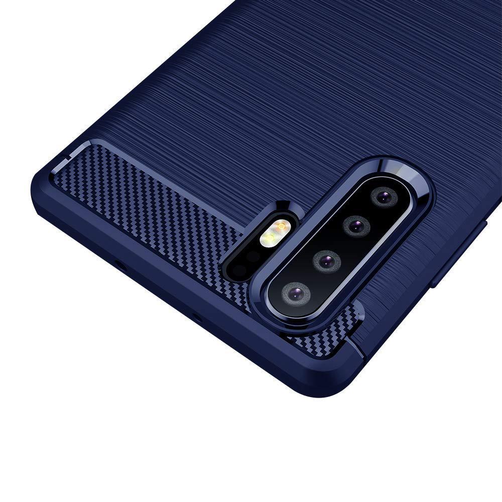 TPU Case für Huawei P30 PRO Carbon Skin Brushed Hülle