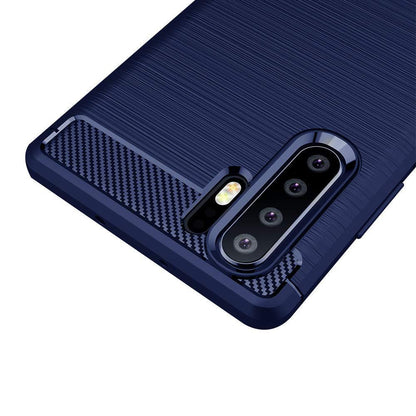TPU Case für Huawei P30 PRO Carbon Skin Brushed Hülle
