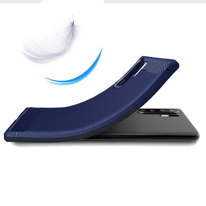 TPU Case für Huawei P30 PRO Carbon Skin Brushed Hülle