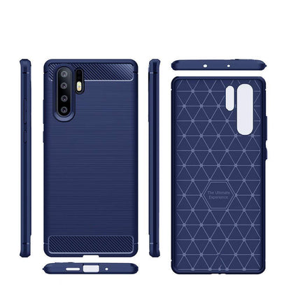 TPU Case für Huawei P30 PRO Carbon Skin Brushed Hülle