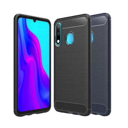 TPU Case für Huawei P30 LITE Carbon Skin Brushed Hülle