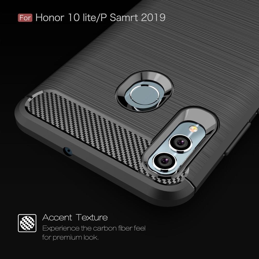 TPU Case für Huawei P SMART 2019 Carbon Skin Brushed Hülle