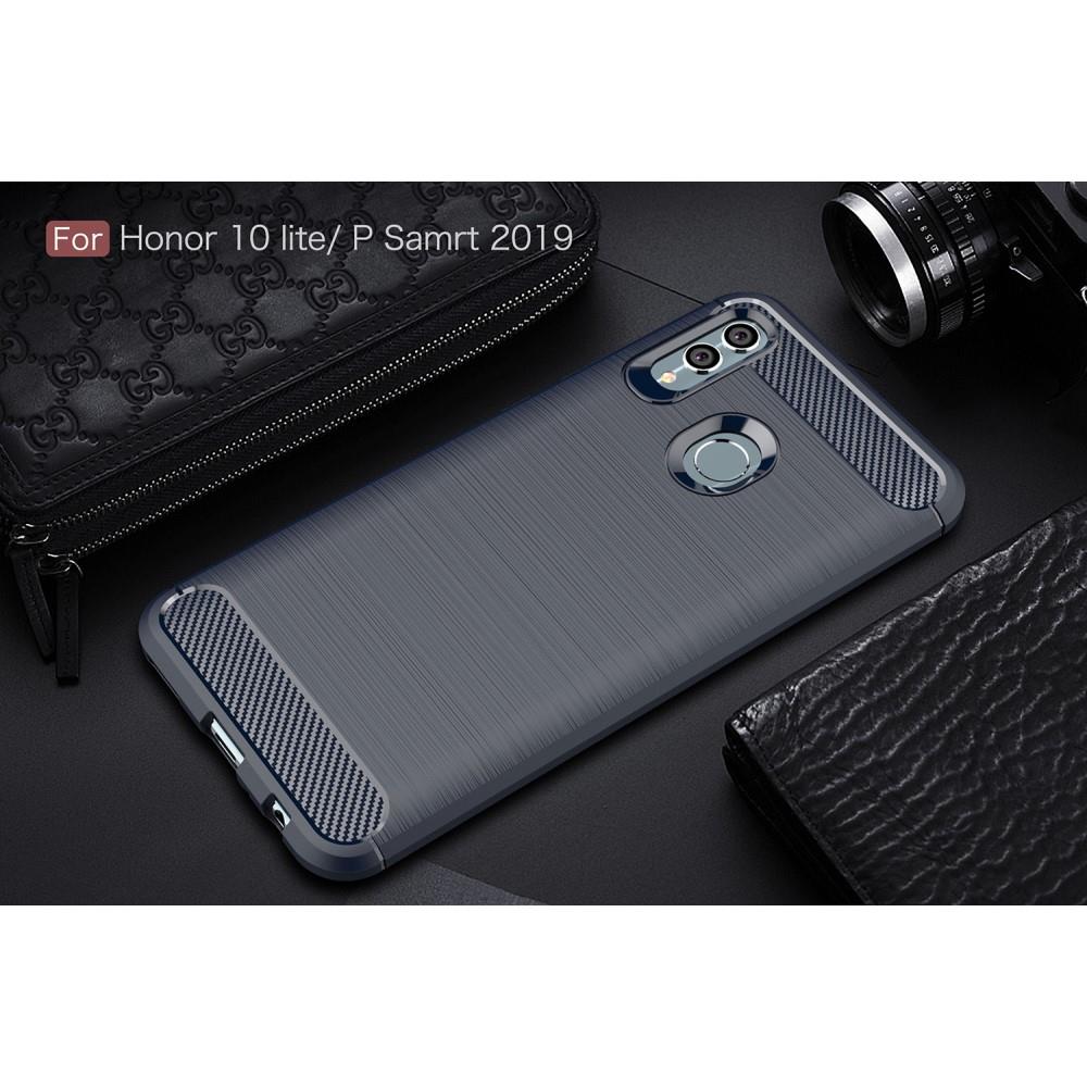 TPU Case für Huawei P SMART 2019 Carbon Skin Brushed Hülle