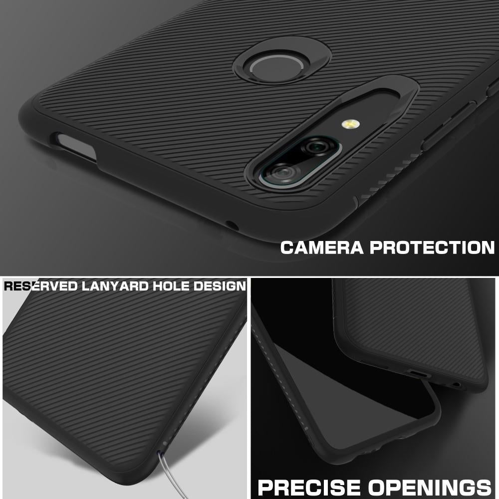 TPU Case für Huawei P SMART Z Jazz Series Twill Texture Streifen Muster Hülle