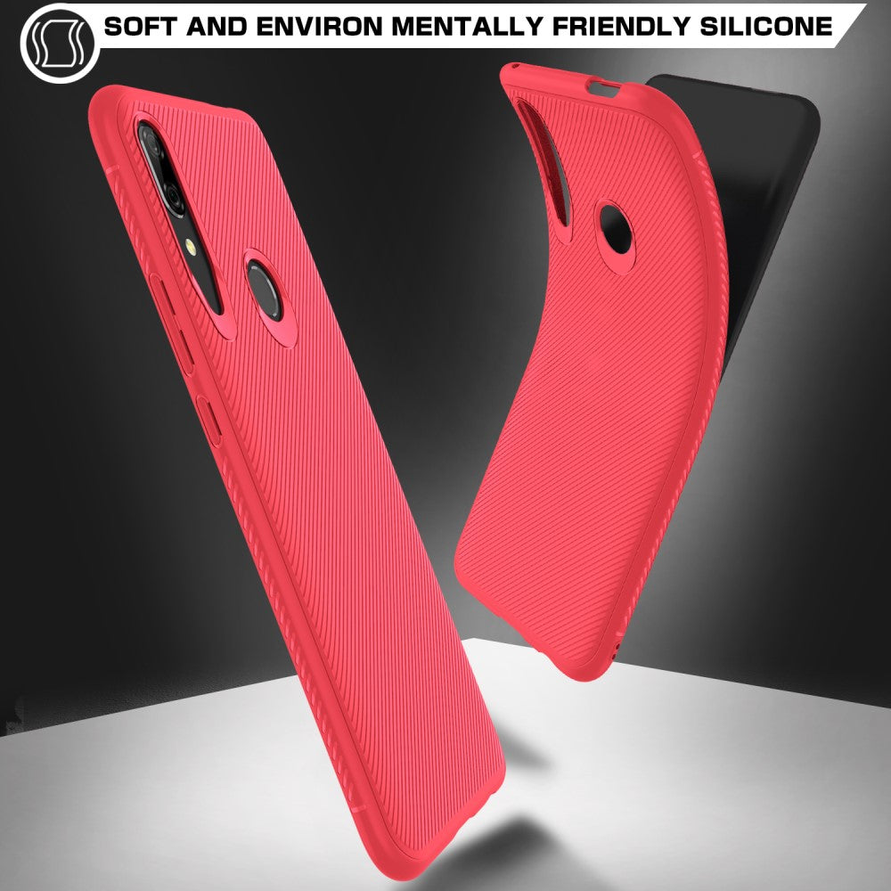 TPU Case für Huawei P SMART Z Jazz Series Twill Texture Streifen Muster Hülle