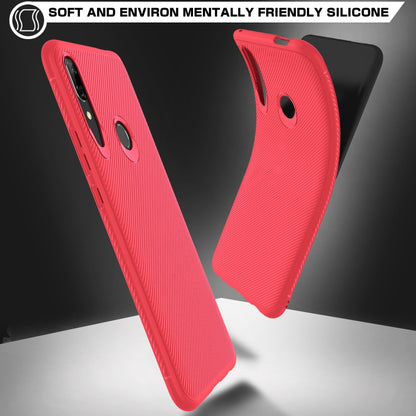 TPU Case für Huawei P SMART Z Jazz Series Twill Texture Streifen Muster Hülle