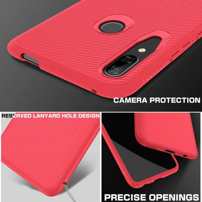 TPU Case für Huawei P SMART Z Jazz Series Twill Texture Streifen Muster Hülle
