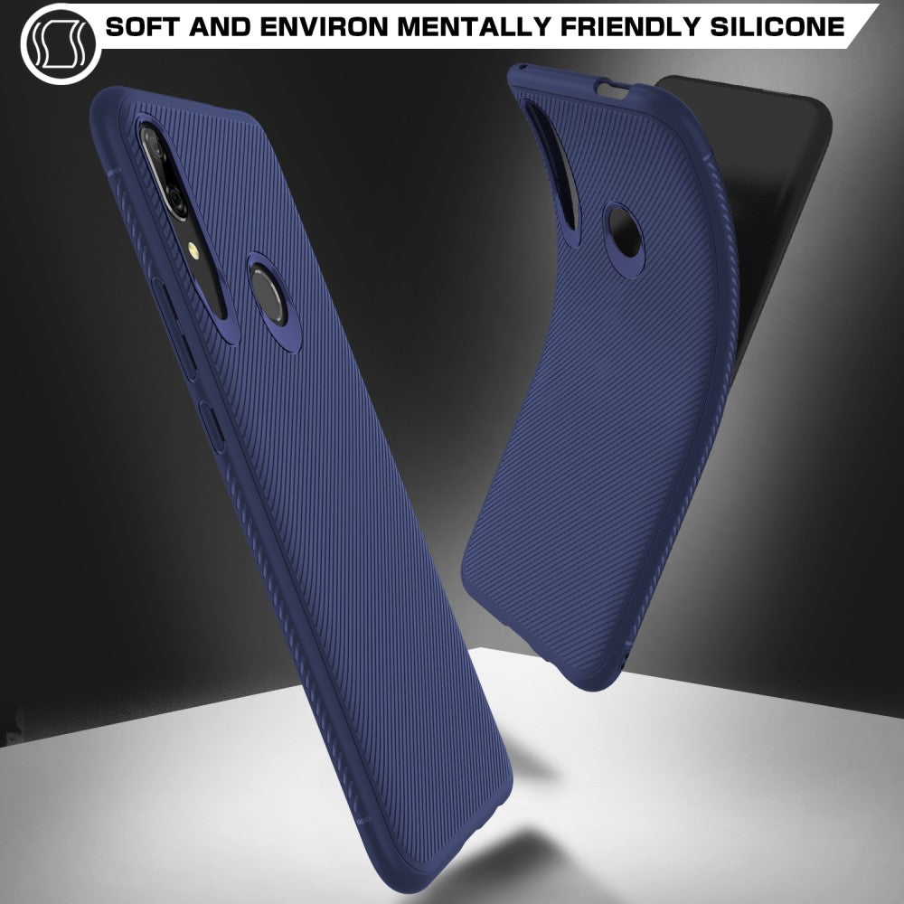 TPU Case für Huawei P SMART Z Jazz Series Twill Texture Streifen Muster Hülle