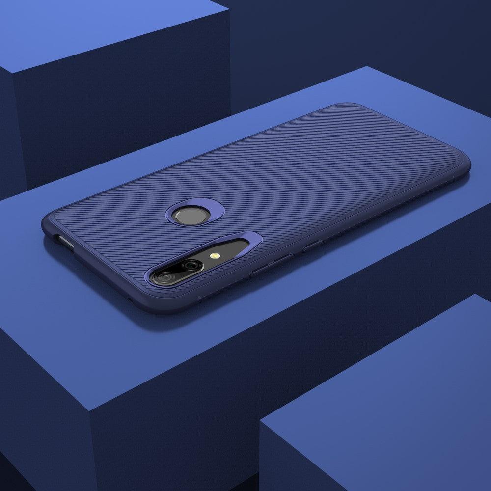 TPU Case für Huawei P SMART Z Jazz Series Twill Texture Streifen Muster Hülle