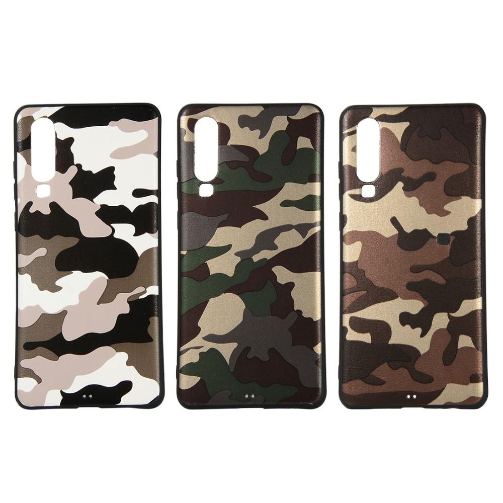TPU Case für Huawei P30 Camouflage Muster Flexi Handyhülle