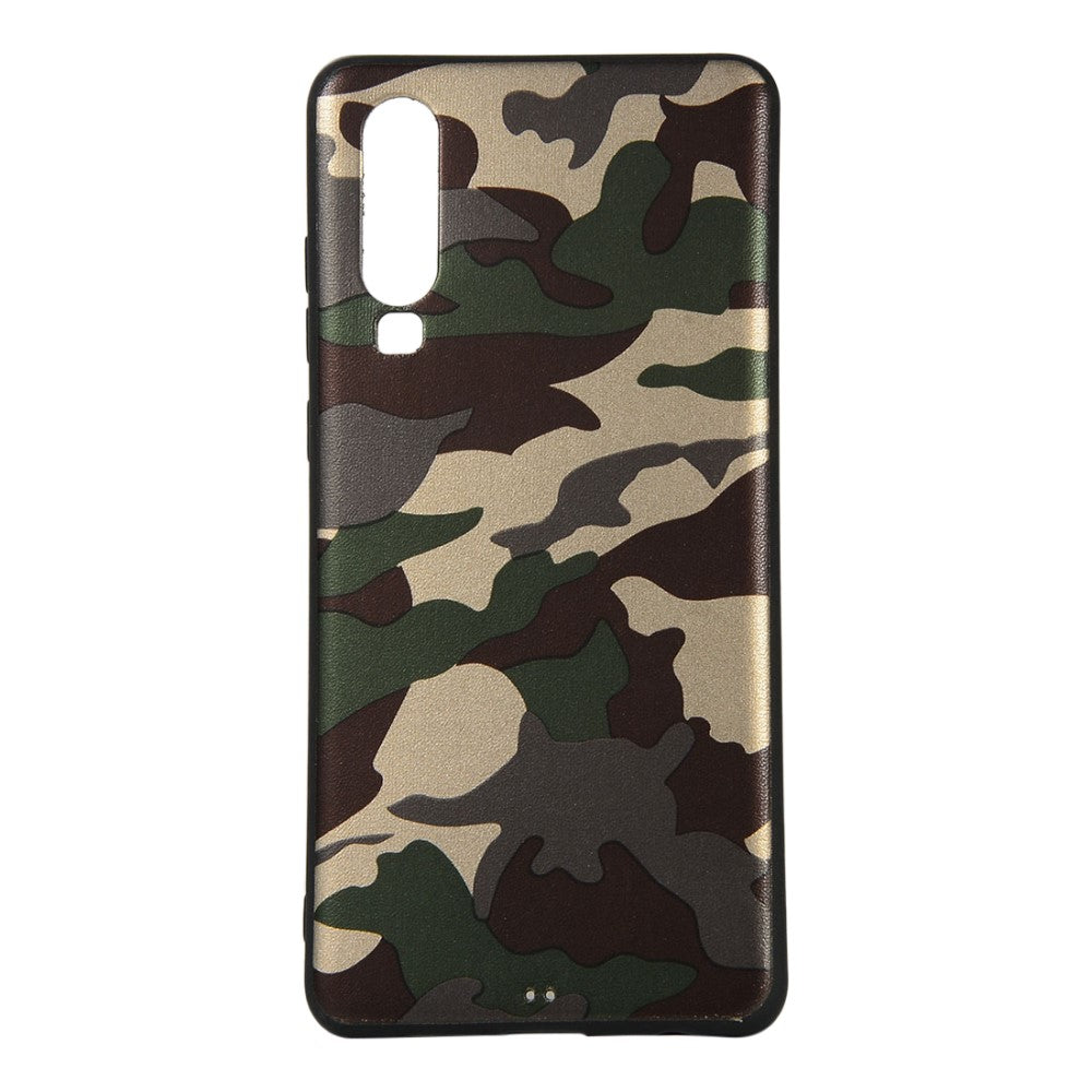 TPU Case für Huawei P30 Camouflage Muster Flexi Handyhülle