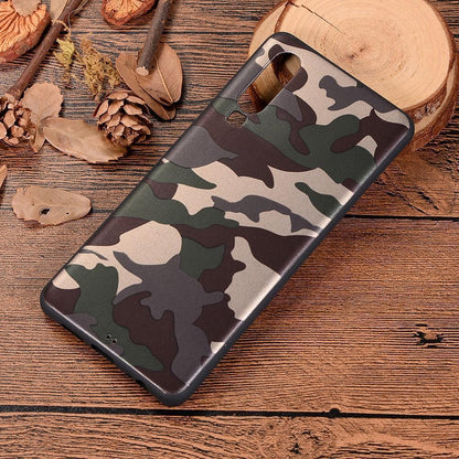 TPU Case für Huawei P30 Camouflage Muster Flexi Handyhülle