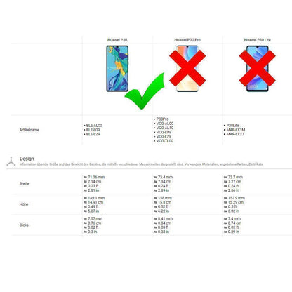 NILLKIN Hard Case für Huawei P30 Super Frosted Cover