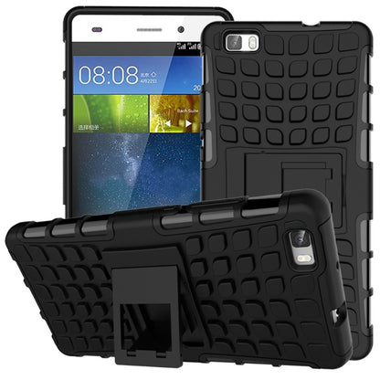 Outdoor Case für Huawei P8 LITE TPU Hybrid Skidproof Kickstand