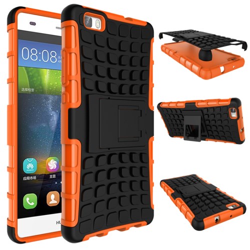 Outdoor Case für Huawei P8 LITE TPU Hybrid Skidproof Kickstand