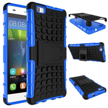 Outdoor Case für Huawei P8 LITE TPU Hybrid Skidproof Kickstand