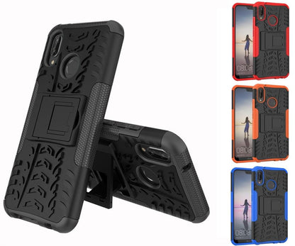 Outdoor Case für Huawei P20 LITE Tire Rutschfest Kickstand