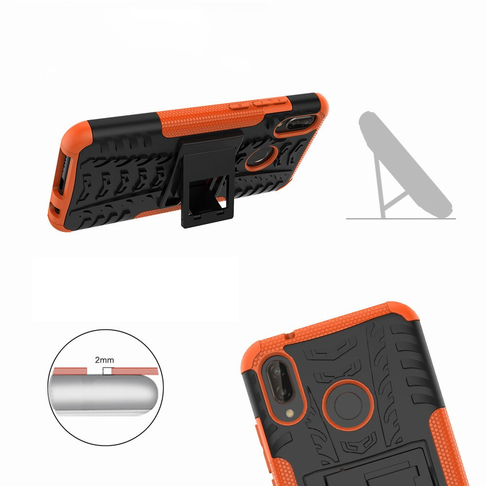 Outdoor Case für Huawei P20 LITE Tire Rutschfest Kickstand