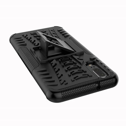 Outdoor Case für Huawei P20 Tire Rutschfest Kickstand