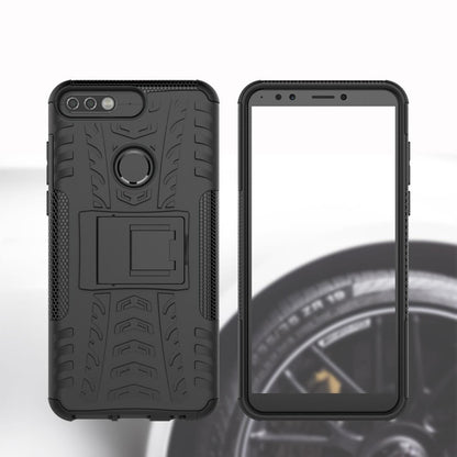 Outdoor Case für Huawei Y7 (2018)/ Honor 7C Tire Rutschfest Kickstand