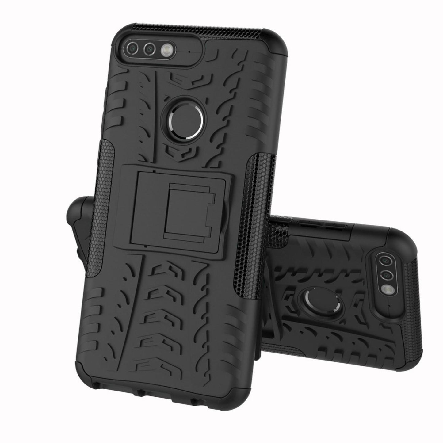 Outdoor Case für Huawei Y7 (2018)/ Honor 7C Tire Rutschfest Kickstand