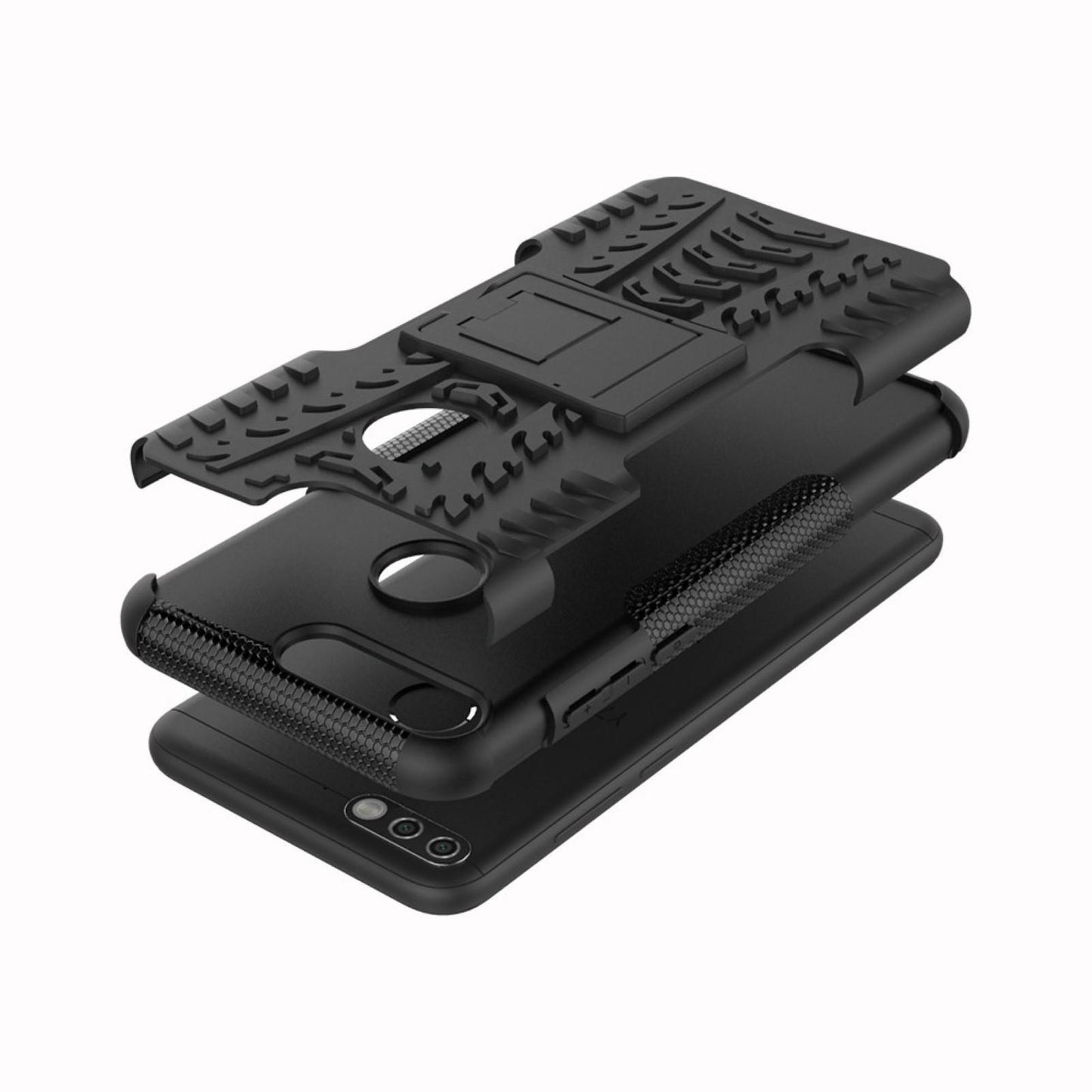 Outdoor Case für Huawei Y7 (2018)/ Honor 7C Tire Rutschfest Kickstand