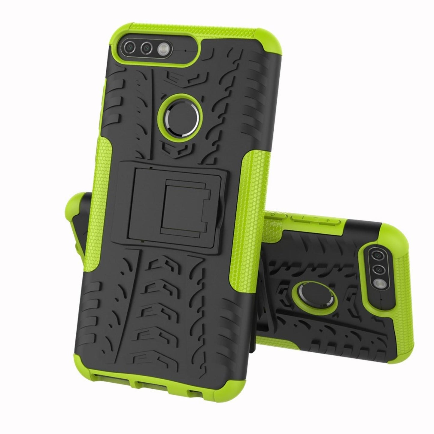 Outdoor Case für Huawei Y7 (2018)/ Honor 7C Tire Rutschfest Kickstand