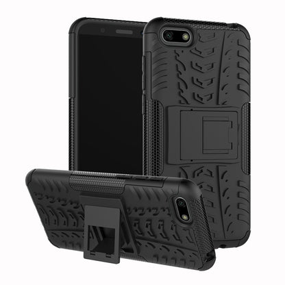 Outdoor Case für Huawei Y5 (2018) Tire Rutschfest Kickstand