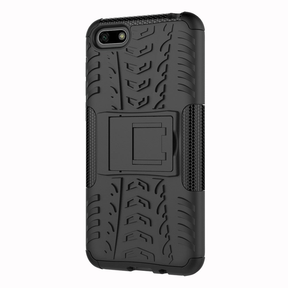 Outdoor Case für Huawei Y5 (2018) Tire Rutschfest Kickstand