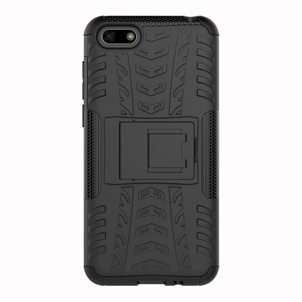 Outdoor Case für Huawei Y5 (2018) Tire Rutschfest Kickstand