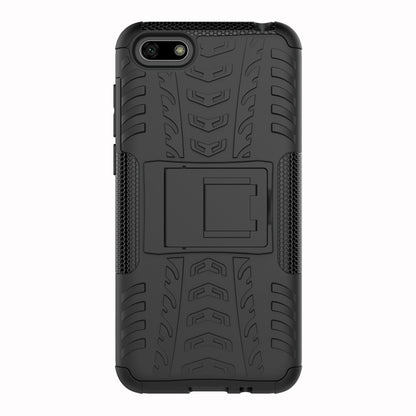 Outdoor Case für Huawei Y5 (2018) Tire Rutschfest Kickstand