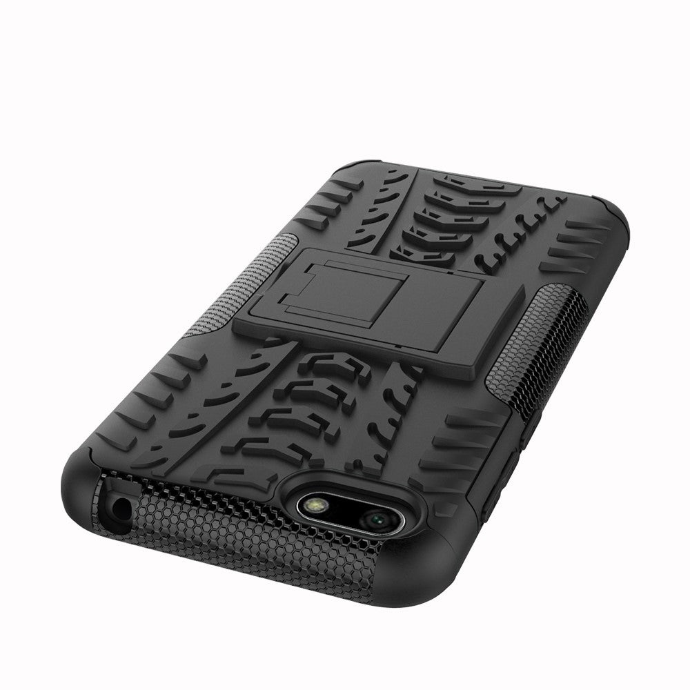 Outdoor Case für Huawei Y5 (2018) Tire Rutschfest Kickstand