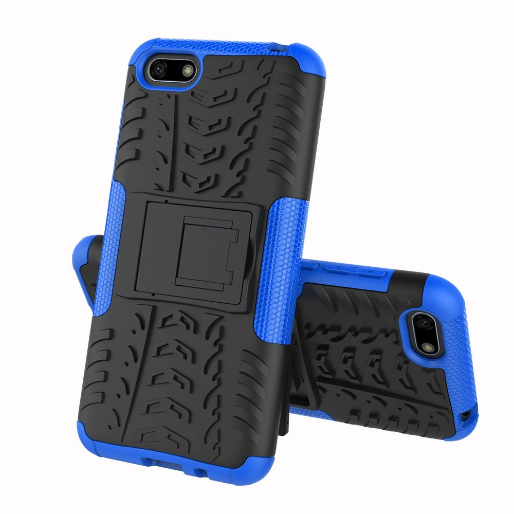 Outdoor Case für Huawei Y5 (2018) Tire Rutschfest Kickstand