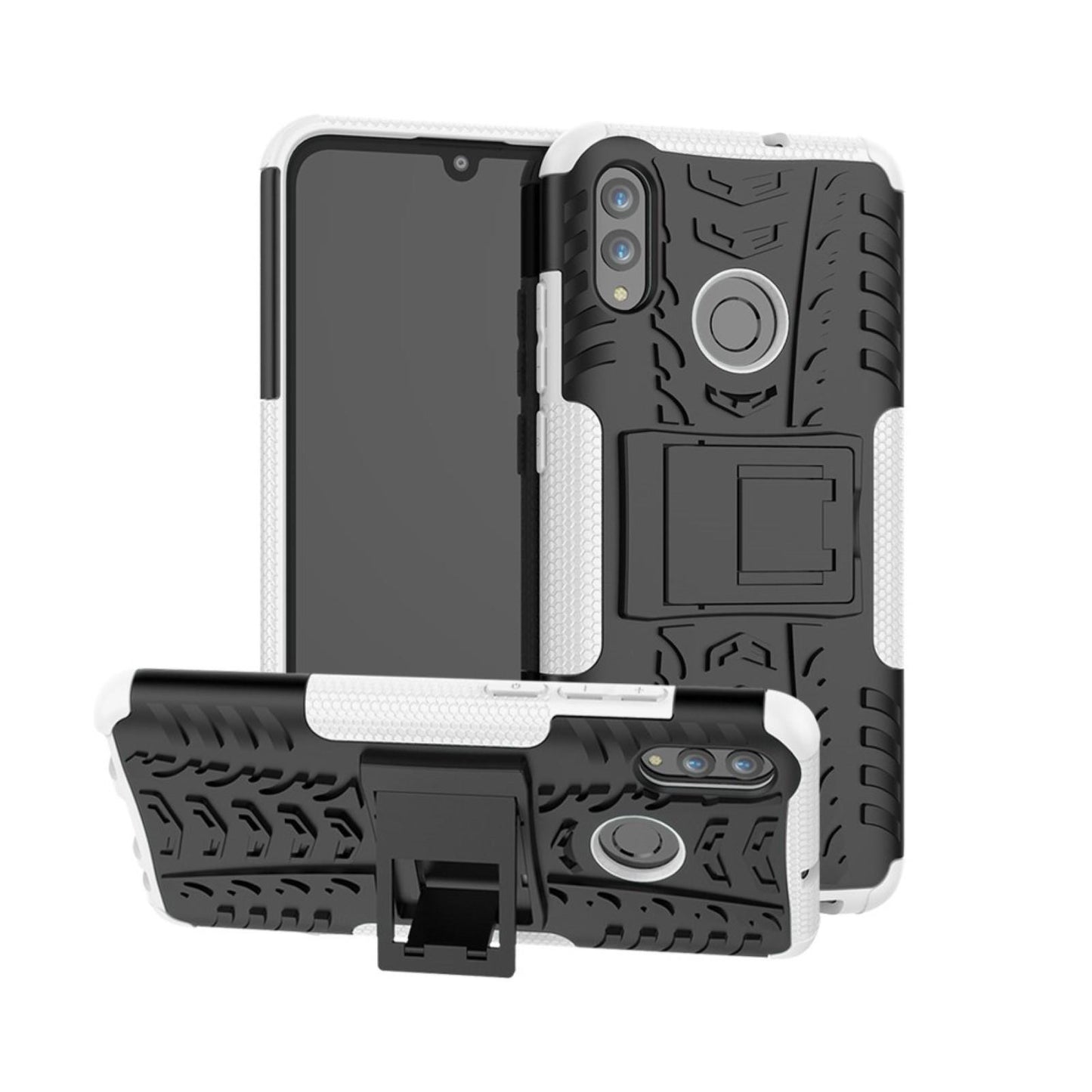 Outdoor Case für Huawei P SMART 2019 Tire Rutschfest Reifen Profil Hülle