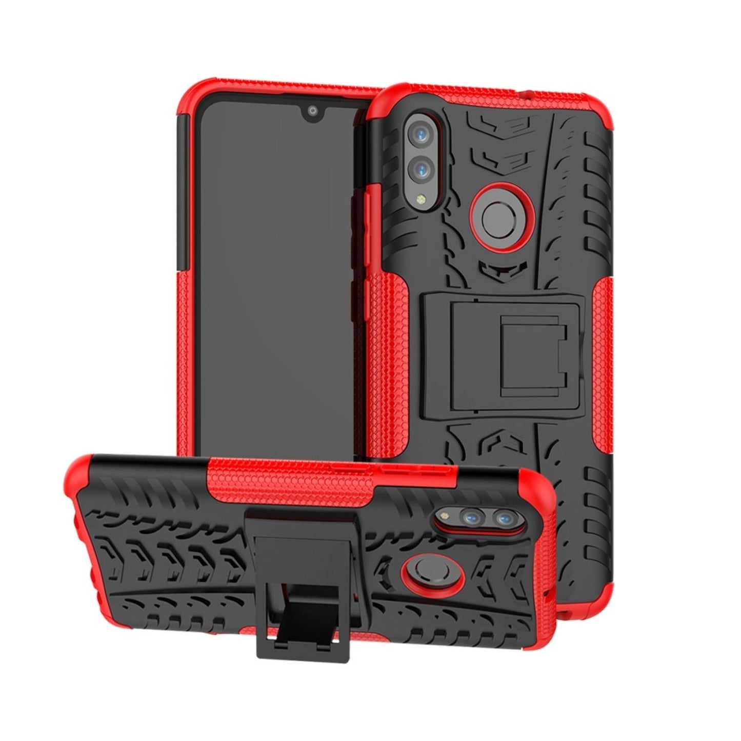 Outdoor Case für Huawei P SMART 2019 Tire Rutschfest Reifen Profil Hülle