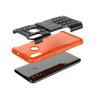 Outdoor Case für Huawei P SMART 2019 Tire Rutschfest Reifen Profil Hülle