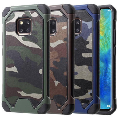 Outdoor Case für Huawei Mate 20 PRO TPU Hybrid Camouflage Schutzhülle