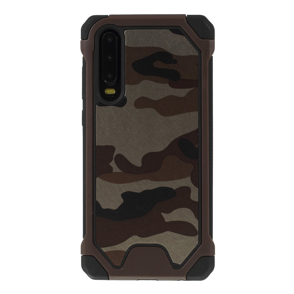 Outdoor Case für Huawei P30 TPU Hybrid Camouflage Schutzhülle
