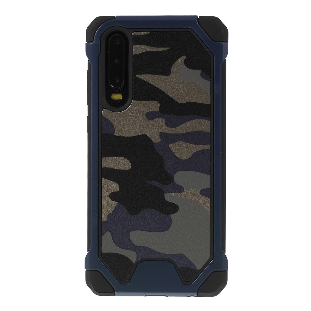 Outdoor Case für Huawei P30 TPU Hybrid Camouflage Schutzhülle