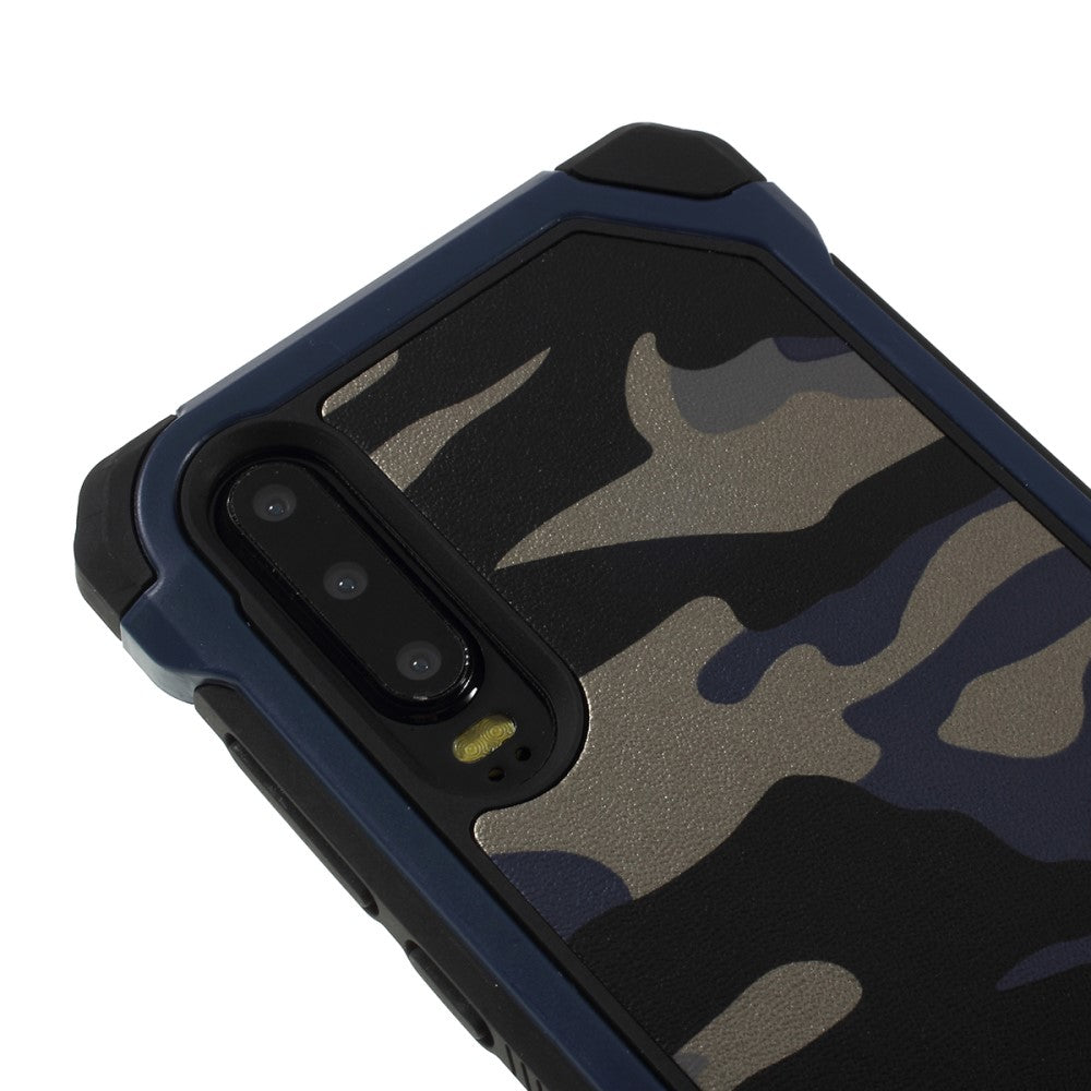 Outdoor Case für Huawei P30 TPU Hybrid Camouflage Schutzhülle