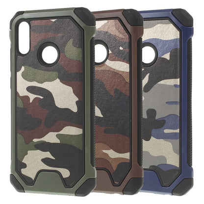 Outdoor Case für Huawei P SMART 2019 TPU Hybrid Camouflage Schutzhülle