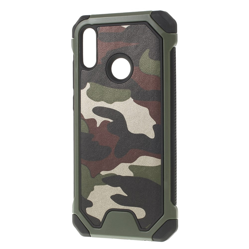 Outdoor Case für Huawei P SMART 2019 TPU Hybrid Camouflage Schutzhülle